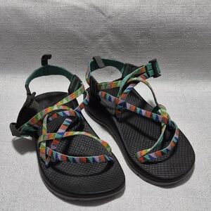 Chaco Vibrant Colorful Strappy Summer Hiking Sandals Womens Size 5